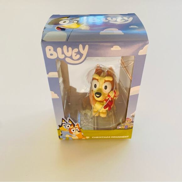 Bluey | Bingo Holding Candy Cane Christmas Ornament NIB - Picture 2 of 8